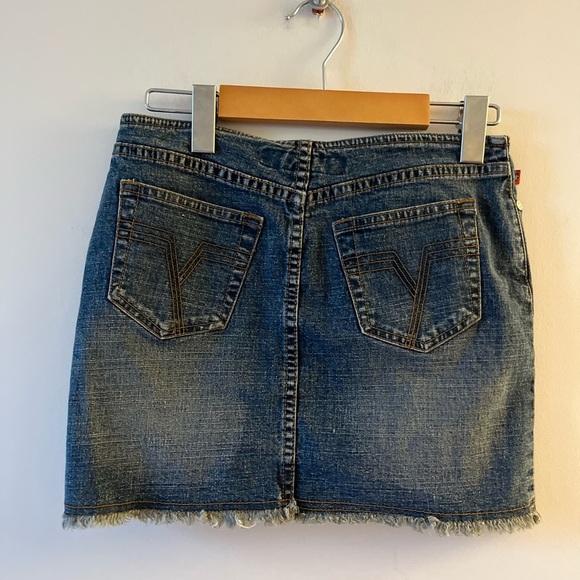YMI Freedom To Be You Denim Y2K Mini Skirt - Picture 9 of 9